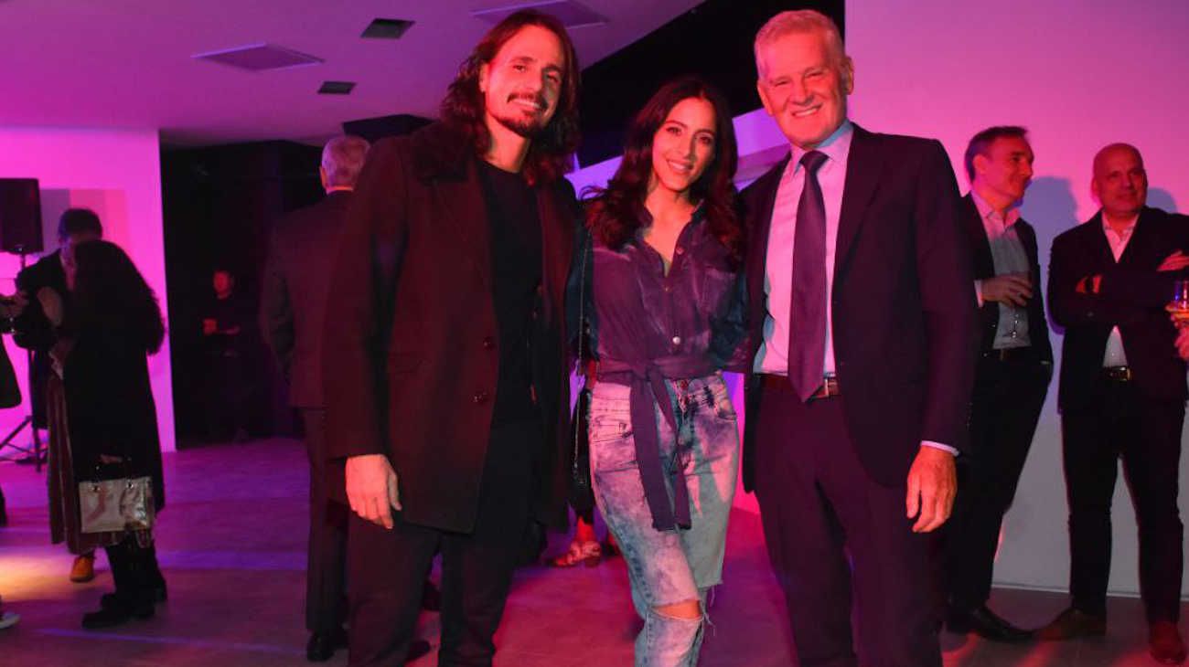 Christian Sancho, Celeste Muriega y Francisco De Narváez.