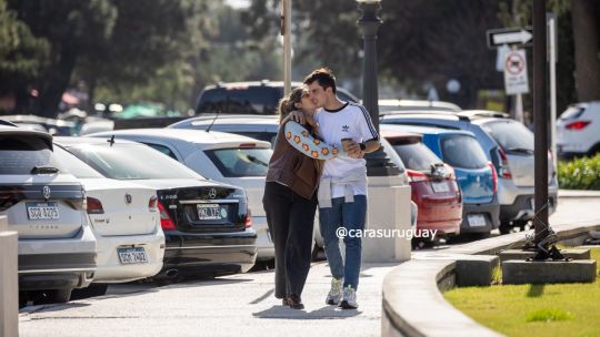 La pareja del momento: Camila Rajchman y Santi Urrutia.