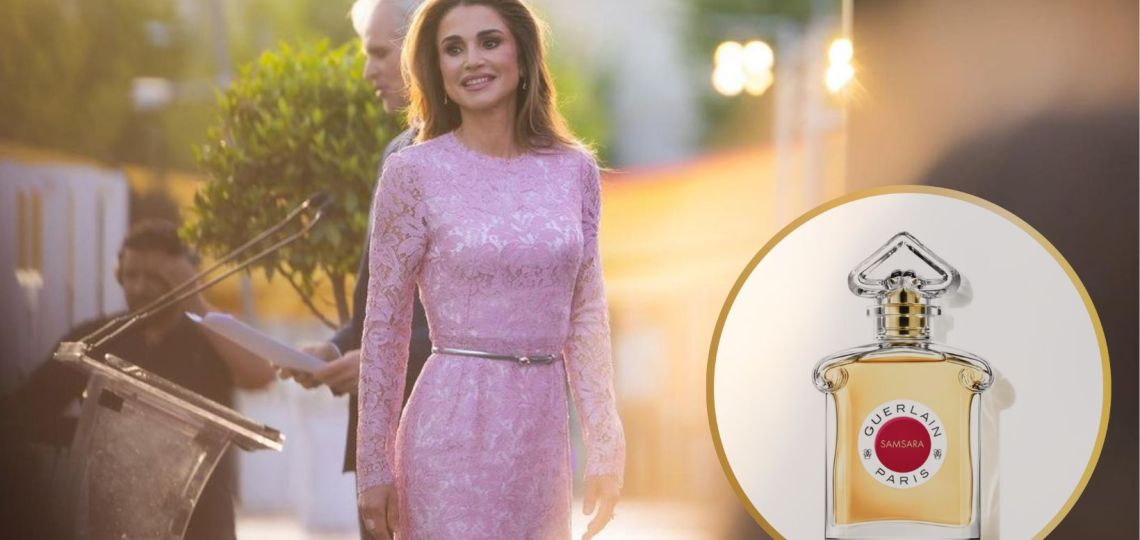 Samsara, el perfume clásico de Guerlain al que es fiel la Reina Rania de Jordania