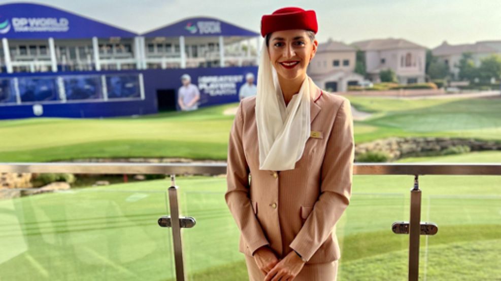 Maria tripulante cordobesa de Emirates