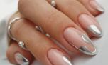 Uñas plateadas: el toque moderno para tu manicura