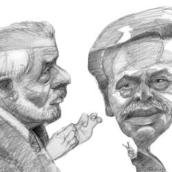 Lula y Alberto, por Pablo Temes | Foto:Cedoc