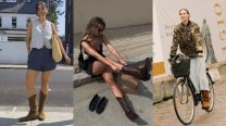 Las botas cowboy están de moda: replica estos looks durante el invierno 2025
