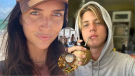 Así fue el encuentro de Valentino López y su novia Julieta Fillol con Zaira Nara