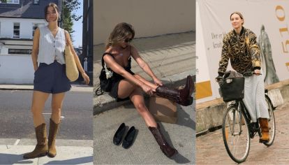 Las botas texanas regresan cada tantos años reversionadas para ser combinadas con las últimas tendencias y te compartimos inspiración para los mejores outfits de este año.
