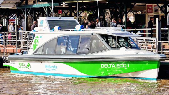 Prueban en el Delta la primera “ecolancha” eléctrica argentina