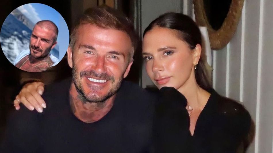 El radical cambio de look de David Beckham 