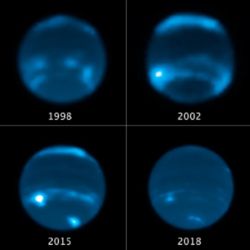 Neptuno se apagó en 2020, justo cuando empezaron a desaparecer masivamente sus nubes.