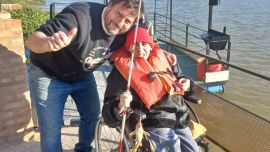 Para diciembre quieren celebrar el día de la discapacidad llevando adelante el primer torneo de pesca para personas con capacidades diferentes.