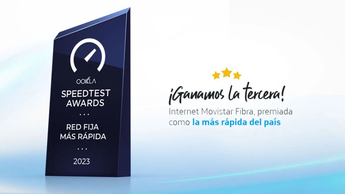 Una vez más, Movistar es premiada como la Internet más rápida de ...