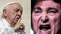 Papa Francisco y Javier Milei