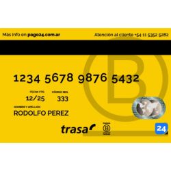 Tarjeta de regalo Pago24  | Foto:CEDOC