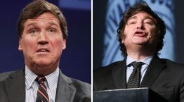 Tucker Carlson y Javier Milei 20230906