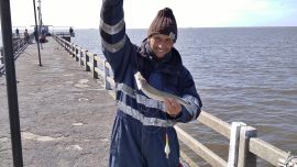 Isla Paulino es lo más destacado de la región, aunque el club Universitario dio pocos pero muy buenos pejerreyes.