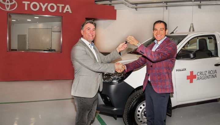 Toyota Kansai contribuyó con la Cruz Roja Argentina