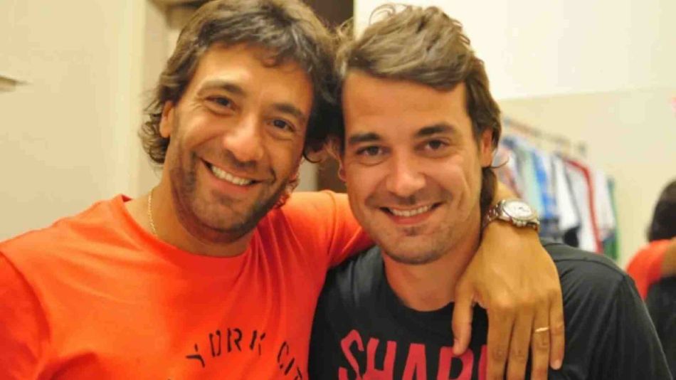 Gustavo Conti y Pedro Alfonso