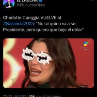 Los mejores memes sobre el debut de Charlotte Caniggia