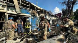 El ataque fatal ocurrió en un centro comercial en Kostantinovka. 
