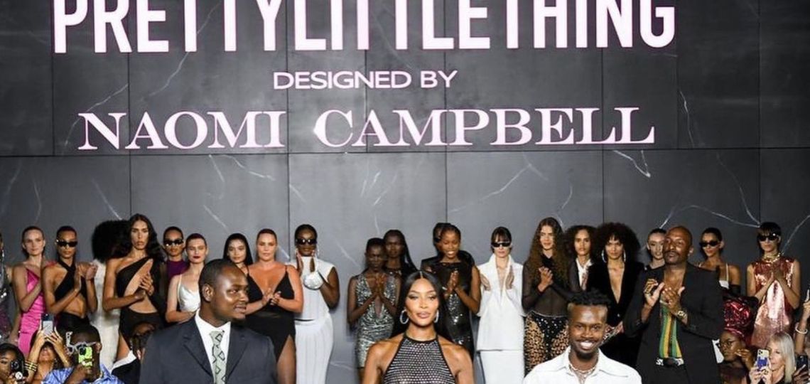Naomi Campbell tuvo su debut como diseñadora en la New York Fashion Week
