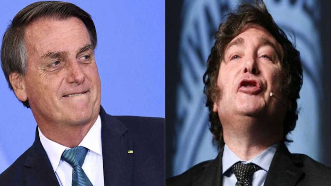 Bolsonaro y su hijo asistirán a la asunción presidencial de Javier ...