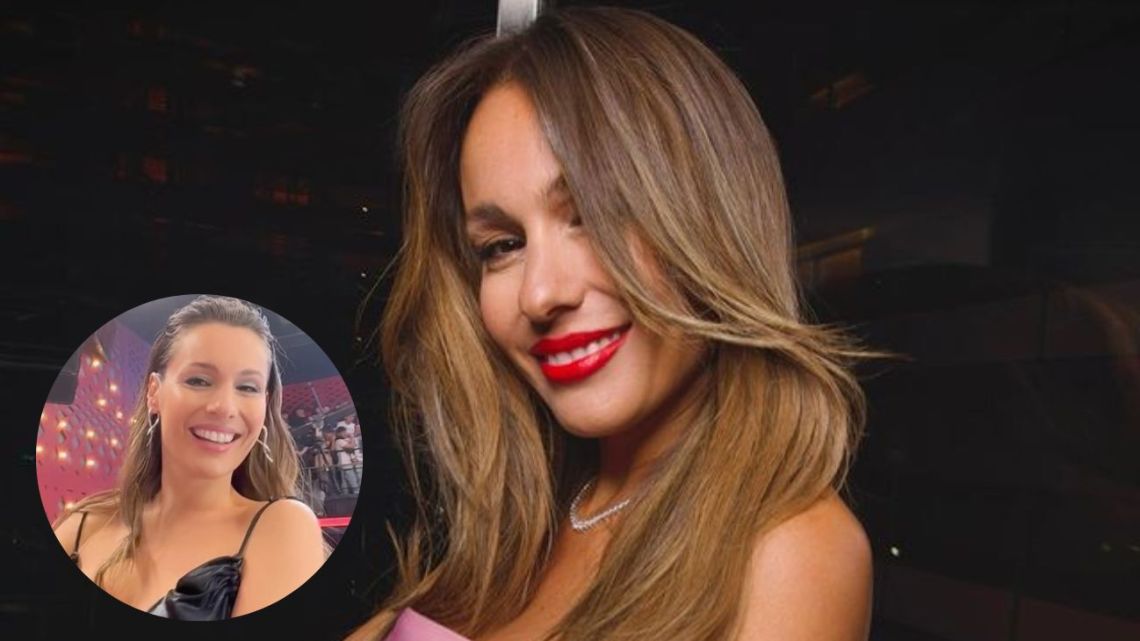 Pampita apostó al total black con un estilo mariposa | Caras