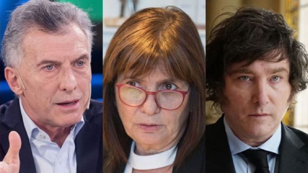 Mauricio Macri, Patricia Bullrich y Javier Milei criticaron al kirchnerismo por el fallo de YPF.