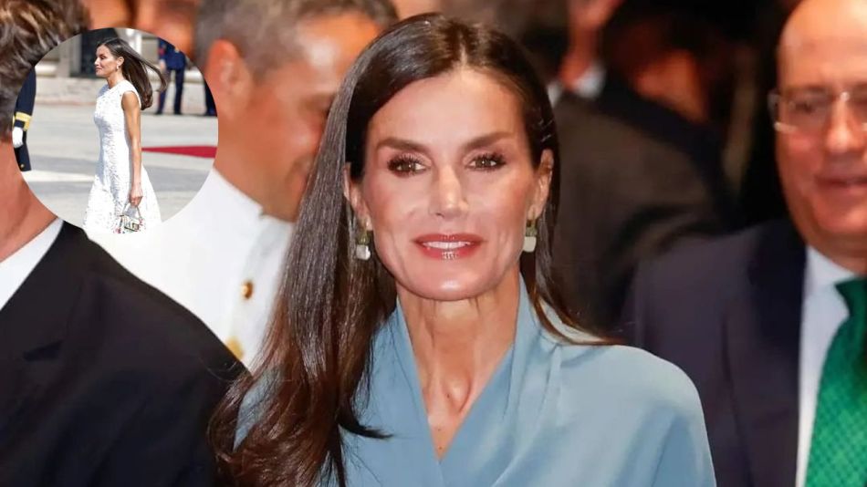 El elegante vestido de la Reina Letizia