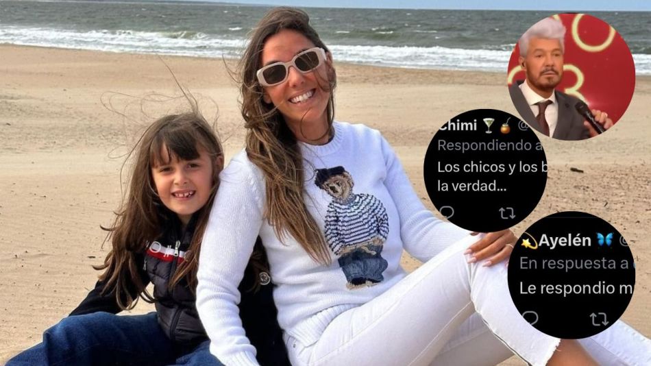 Polémica en las redes por el insulto de la hija de Floppy Tesouro a Marcelo Tinelli