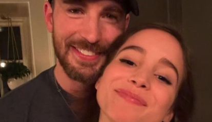 Chris Evans y Alba Baptista