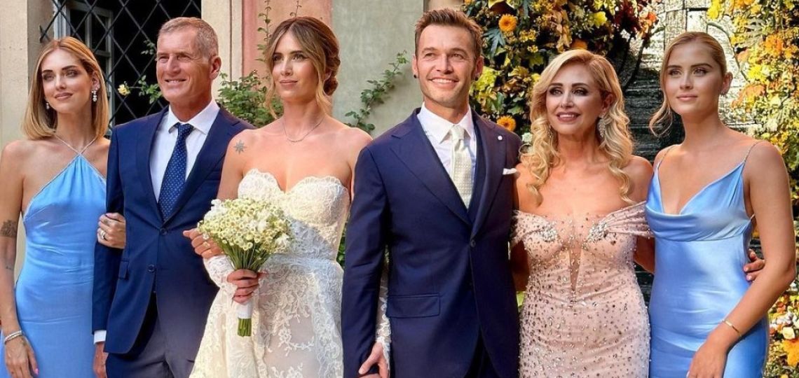 Chiara Ferragni compartió detalles del casamiento de su hermana con las últimas tendencias