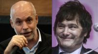 Horacio Rodríguez Larreta y Javier Milei