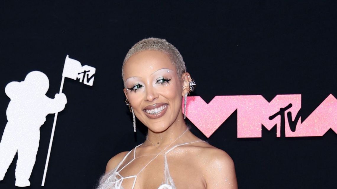 Doja Cat fue a los MTV Video Music Awards 2023 con un vestido