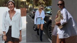 Camisa oversize: las mejores combinaciones de tu prenda aliada del entretiempo