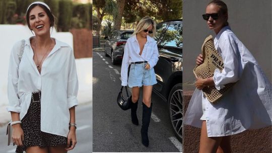 Camisa oversize: las mejores combinaciones de tu prenda aliada de primavera