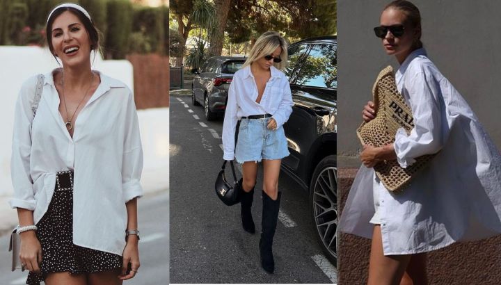 Camisa oversize: las mejores combinaciones de tu prenda aliada de primavera