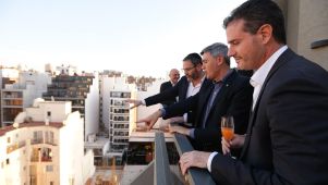 Passerni fue parte de la presentación de Eylon