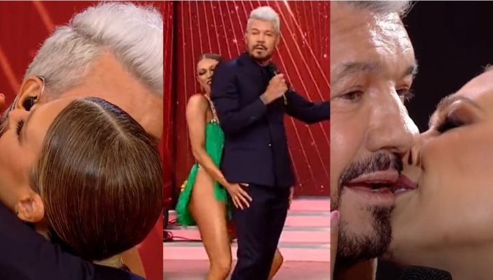 Histeriqueo y mucho toqueteo: el fogoso reencuentro de Marcelo Tinelli y Coki Ramírez en el Bailando 2023