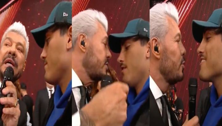 Marcelo Tinelli y Tomás Holder protagonizaron un picante acercamiento en el Bailando 2023: "Tenemos que hablar un poco"
