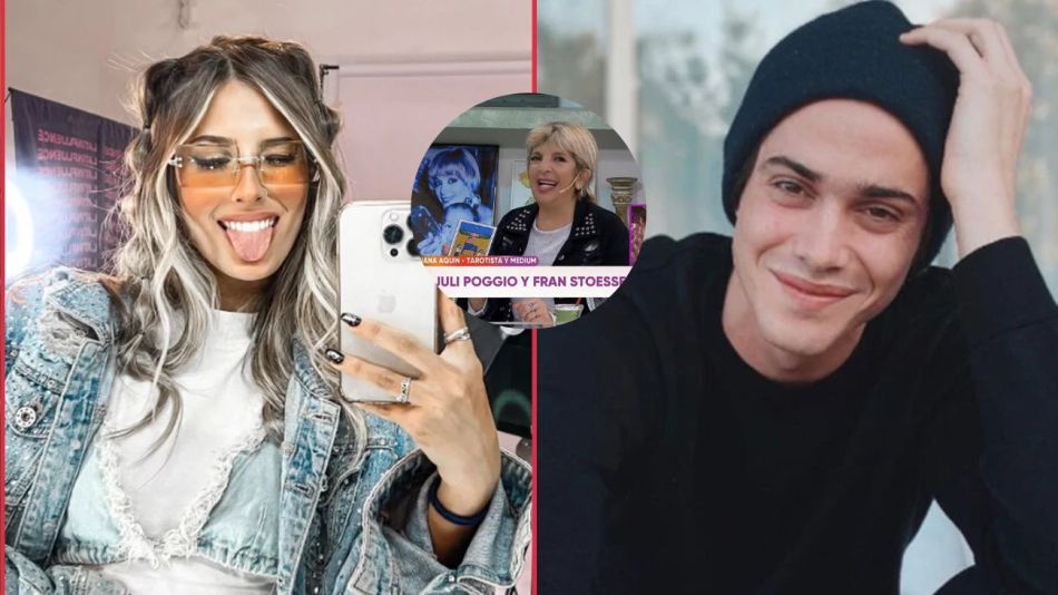 El tarot reveló detalles de un posible romance entre Julieta Poggio y Fran Stoessel