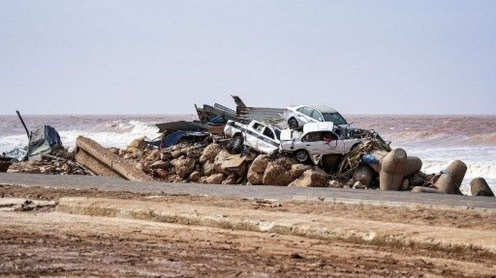 La tormenta "Daniel" en Libia deja miles de muertos y desaparecidos.   