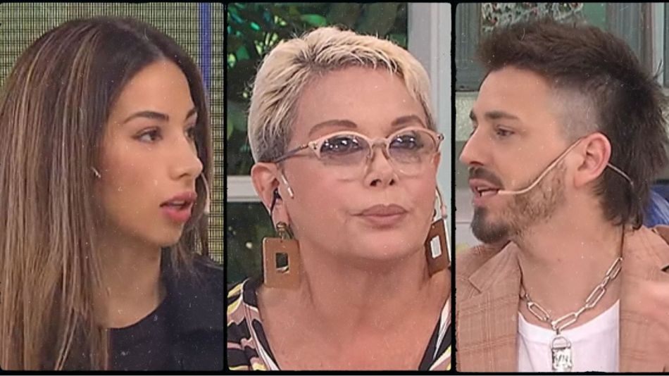 Estefi Berardi, Carmen Barbieri y Pampito