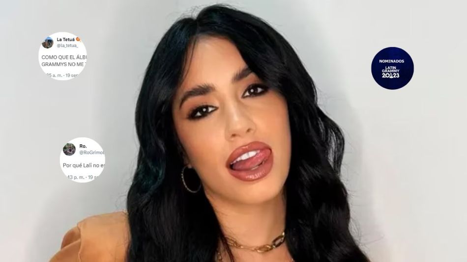 Indignación en las redes sociales porque no nominaron a Lali a el Latín Grammy