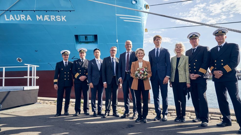 "Laura Maersk", el primer buque portacontenedores del mundo que funciona a metanol verde 