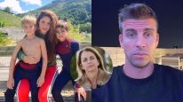 La mamá de Gerard Piqué apuntó contra los hijos de Shakira