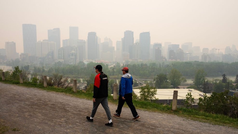 Calgary Smothered In Smoke As Wildfires Flare Up In Canada Energy Hub