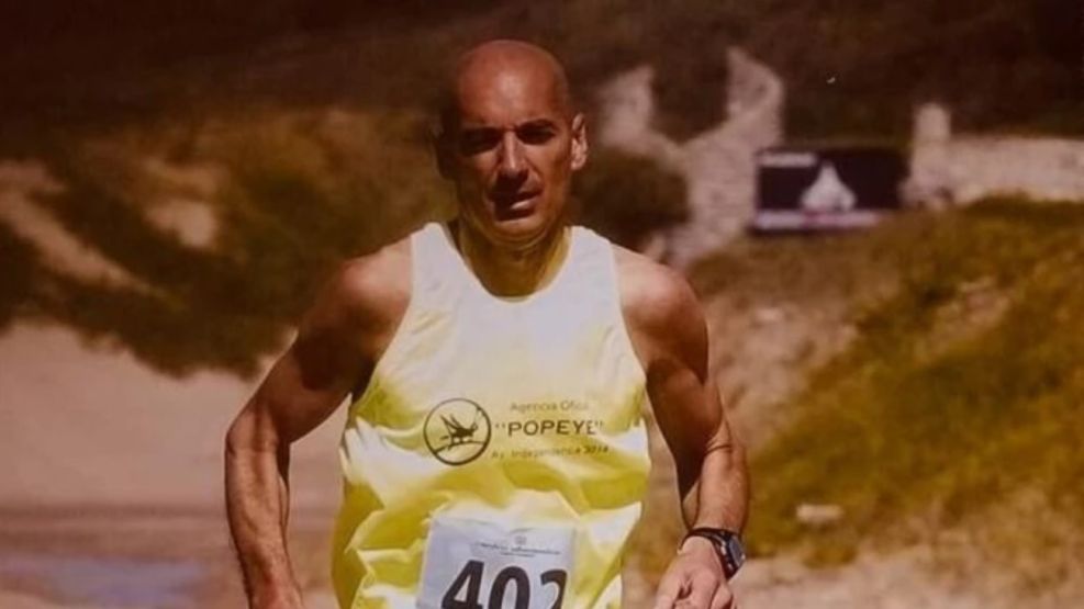 Germán Martínez, el runner atacado en Mar del Plata