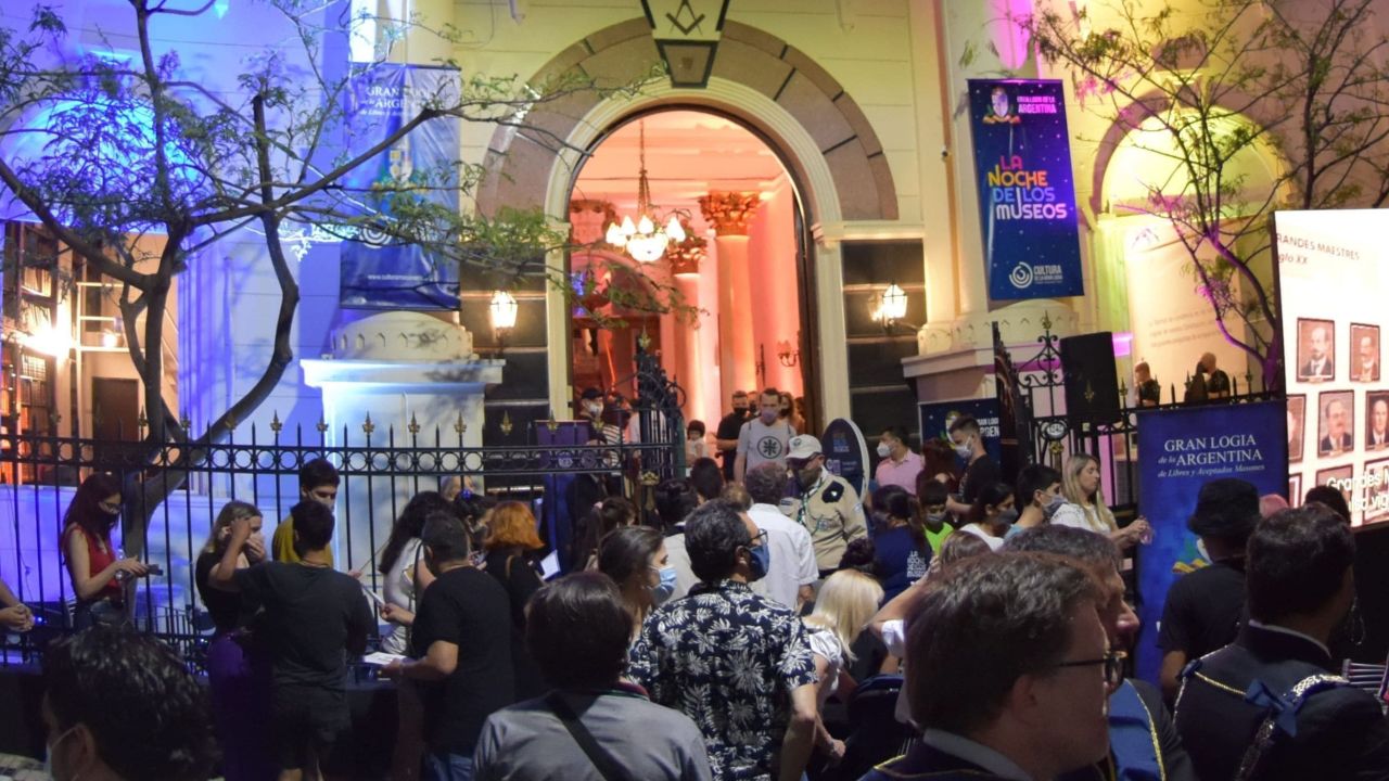 Masonería Argentina en la Noche de los Museos  | Foto:CEDOC