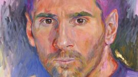 Leonel Messi por Juan Riviere