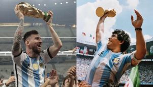 Messi y Maradona