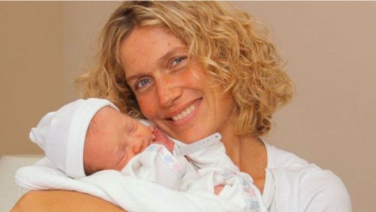 Maru Botana y su hijo Facundo